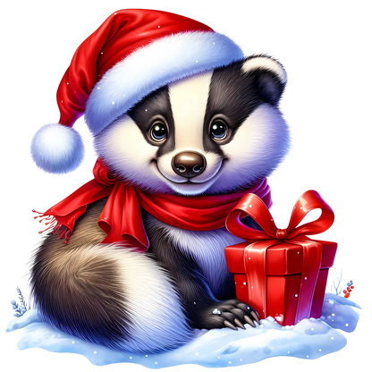 Bügelbilder Weihnachten Tiere - Magic Miracle Design