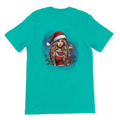 Premium T-Shirt tätowierte Frau - Magic Miracle Design