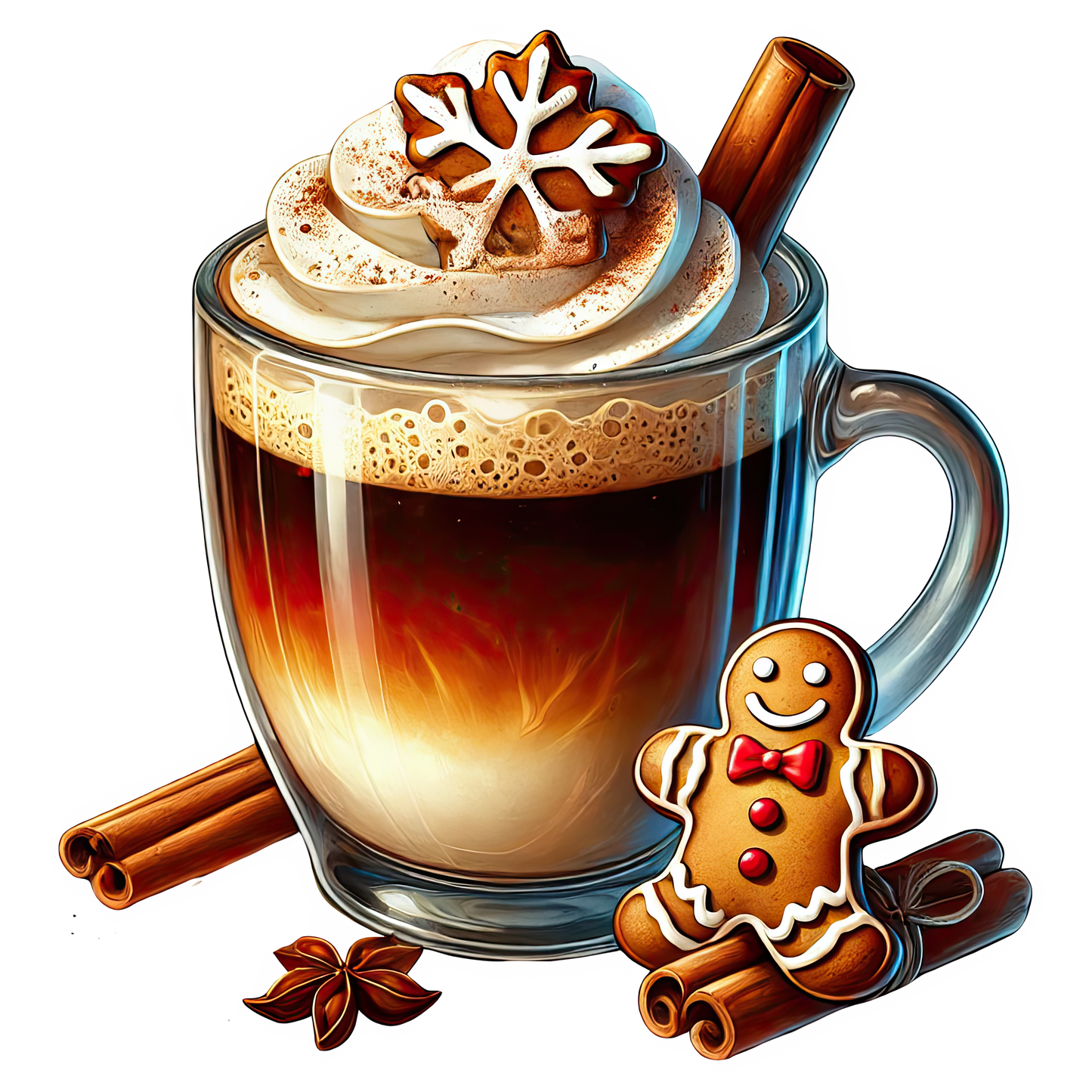 Bügelbilder Weihnachts - Getränke - Magic Miracle Design