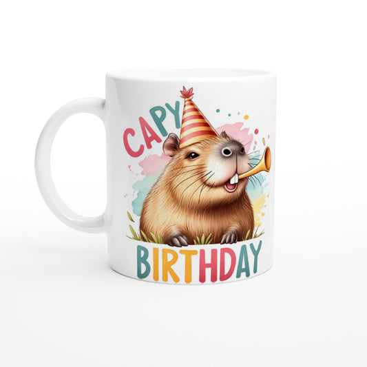 Keramiktasse Capy Birthday - Magic Miracle Design