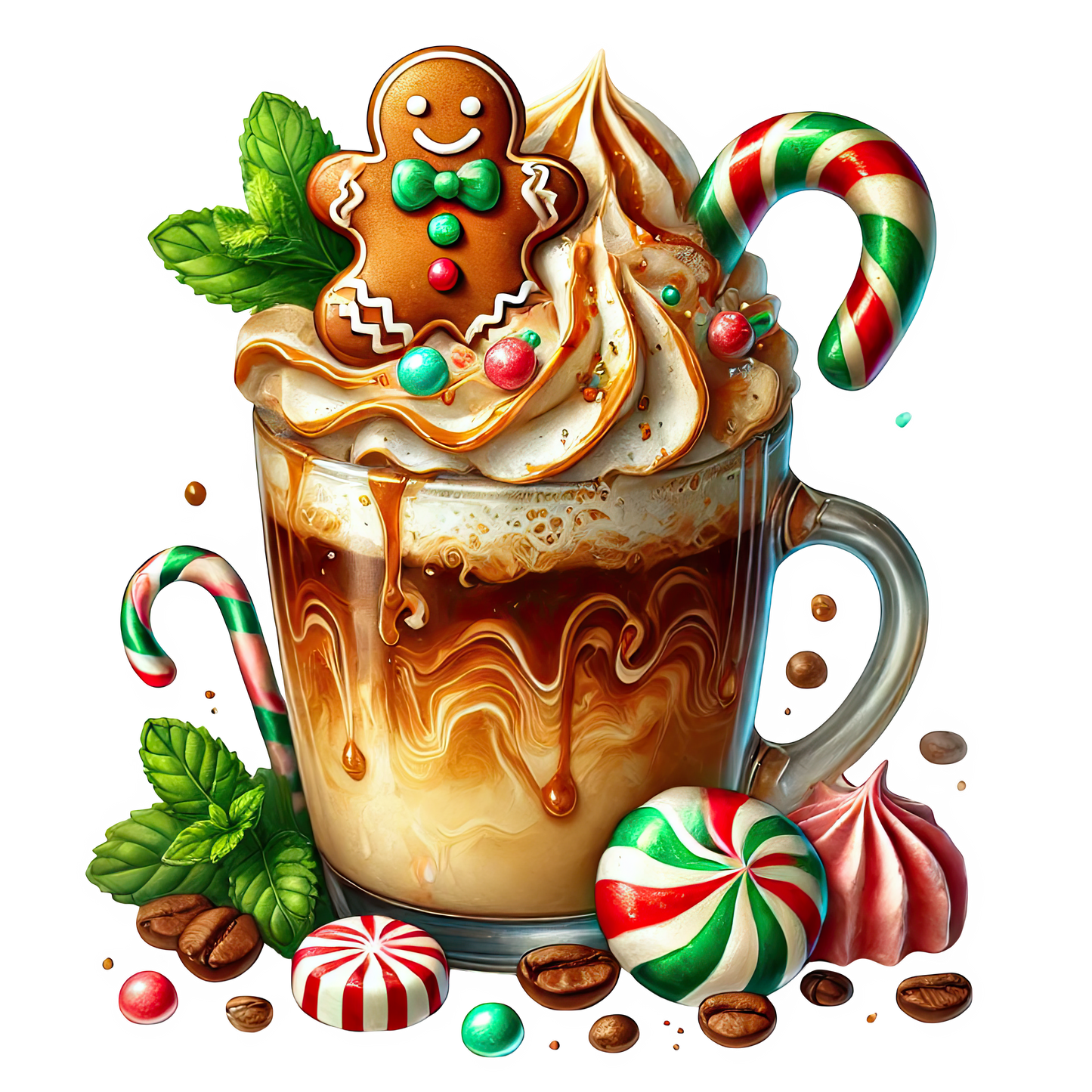 Bügelbilder Weihnachts - Getränke - Magic Miracle Design