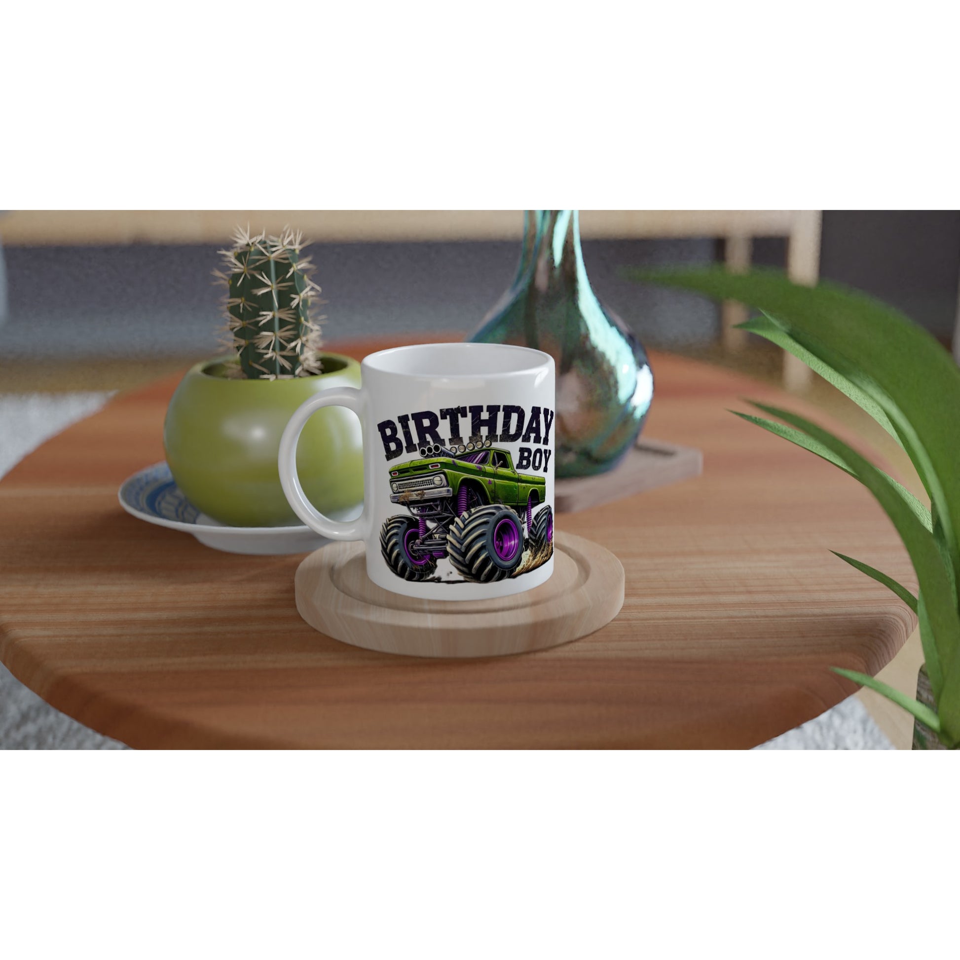 Keramiktasse Birthday Boy Monstertruck - Magic Miracle Design