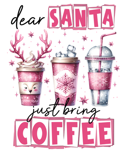 Bügelbilder Weihnachten in Pink - Magic Miracle Design