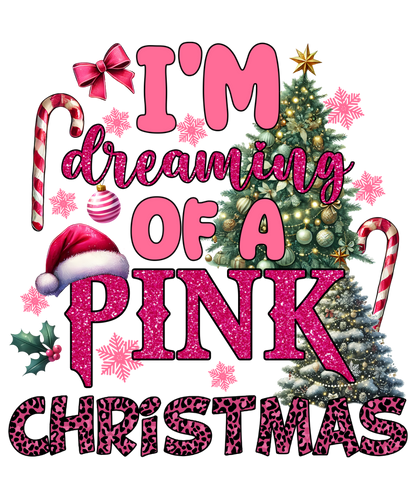 Bügelbilder Weihnachten in Pink - Magic Miracle Design