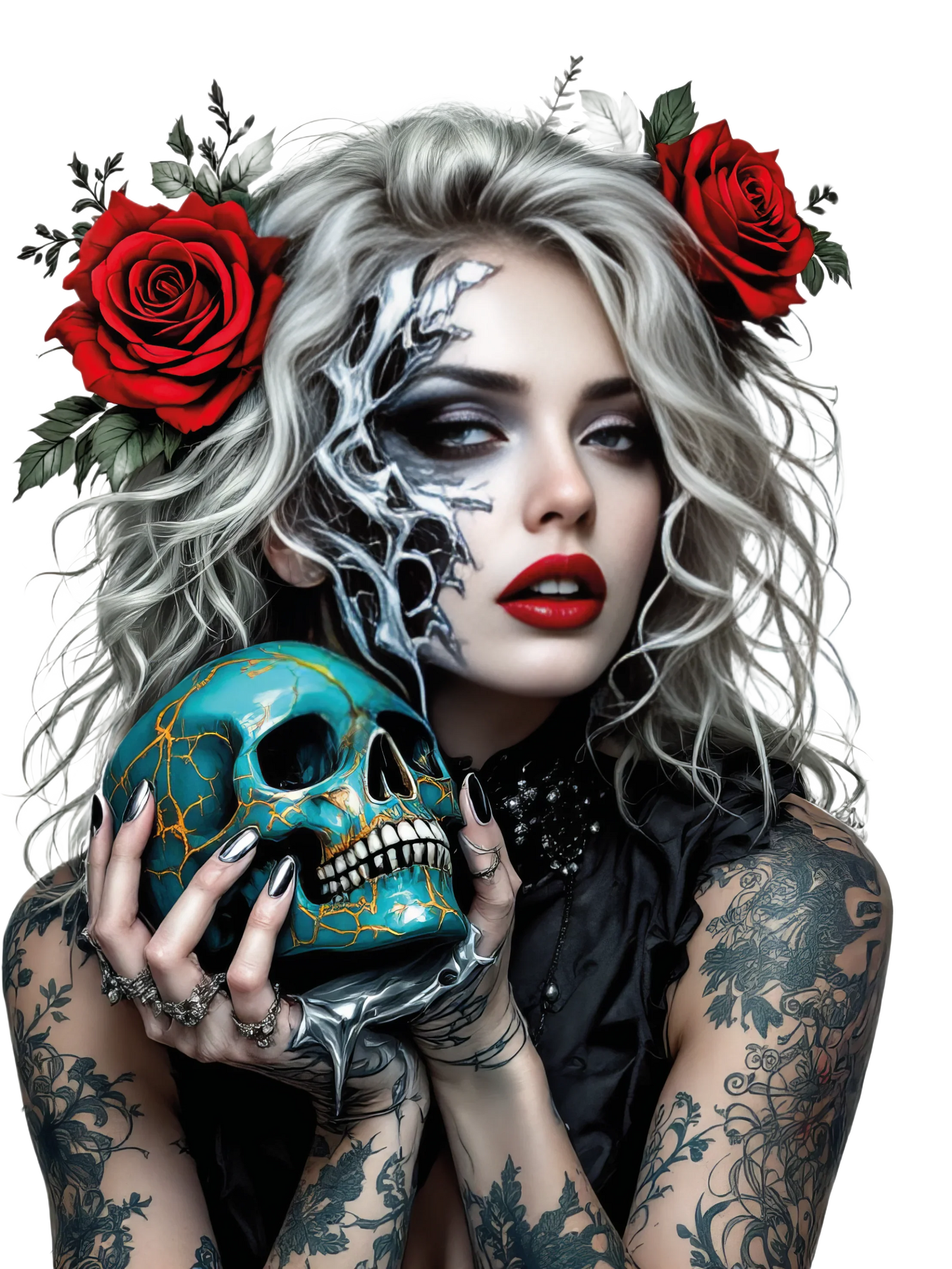 Bügelbild modische Frauen – robuste Premium-Folie Bild_5