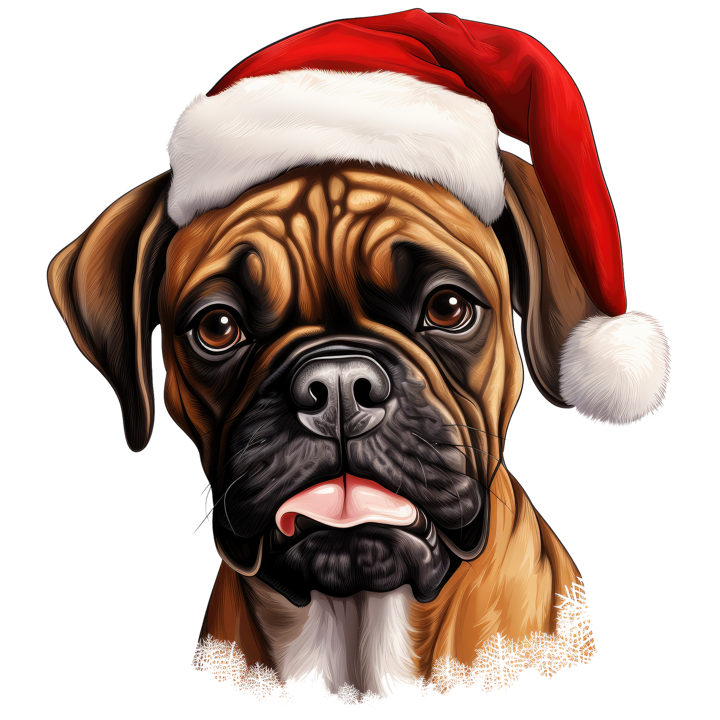 Bügelbilder Weihnachten Hunde Boxer|Cane Corso|Doberman|Terrier - Magic Miracle Design