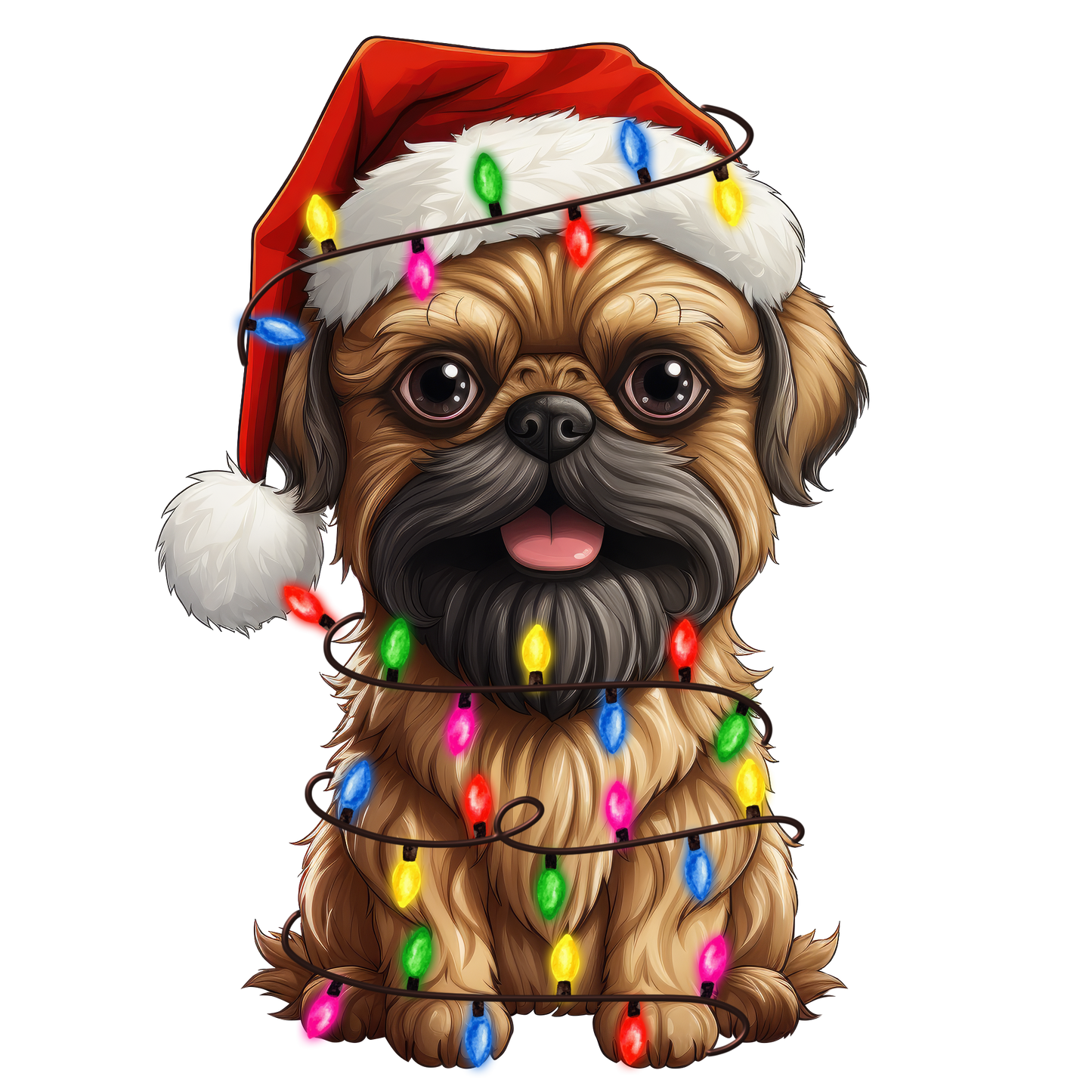 Bügelbilder Weihnachten niedliche Hunde - Magic Miracle Design