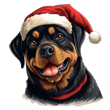 Bügelbilder Weihnachten Hunde Rottweiler | Spitz - Magic Miracle Design
