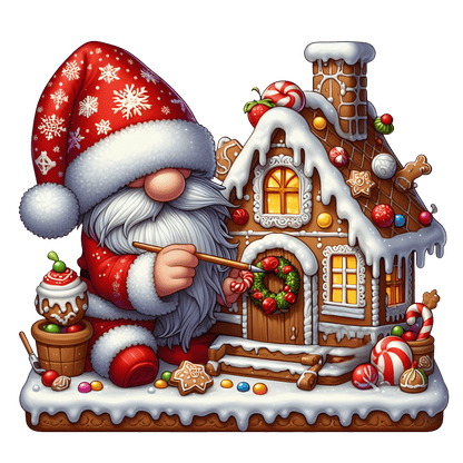 Bügelbilder Weihnachten Gnome_2 - Magic Miracle Design