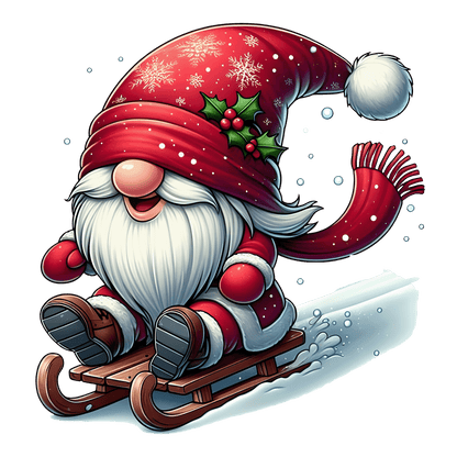 Bügelbilder Weihnachten Gnome_2 - Magic Miracle Design