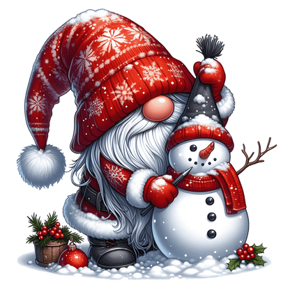Bügelbilder Weihnachten Gnome_2 - Magic Miracle Design