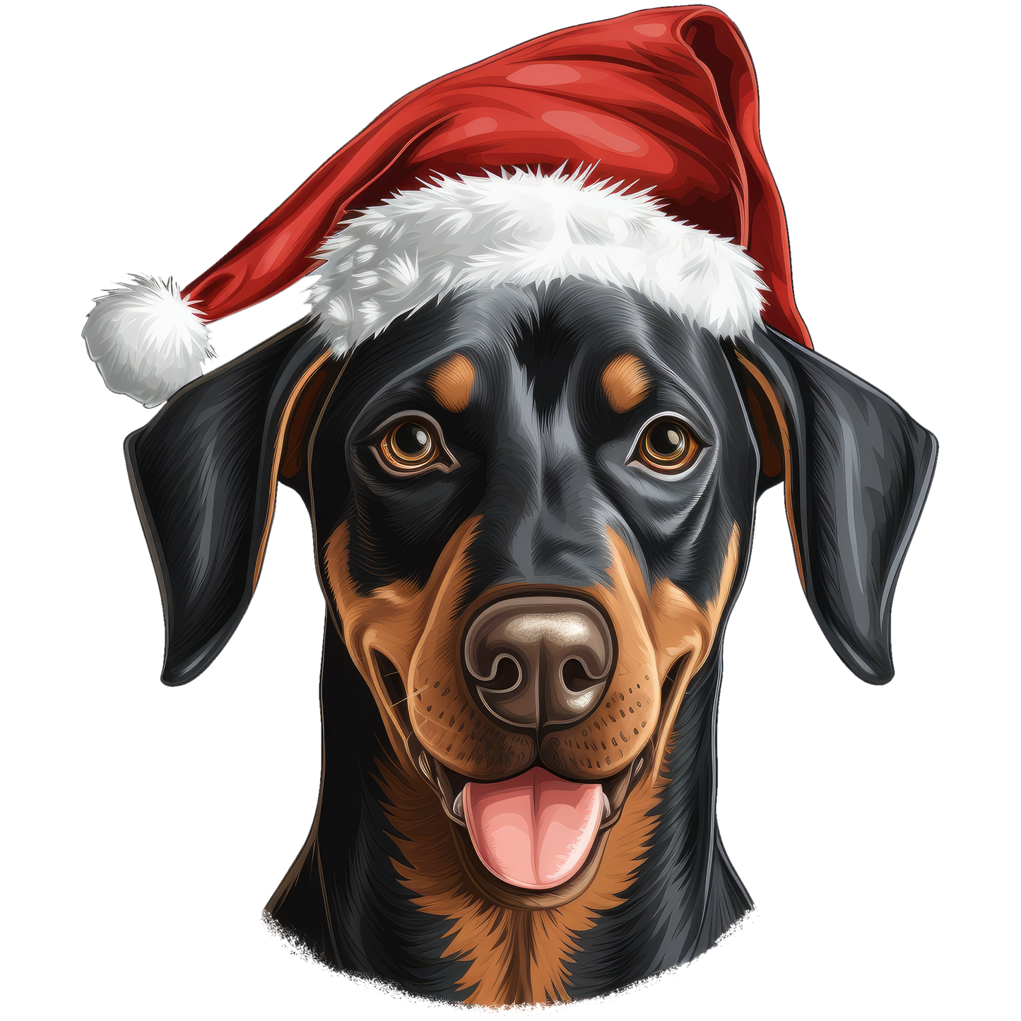 Bügelbilder Weihnachten Hunde Boxer|Cane Corso|Doberman|Terrier - Magic Miracle Design