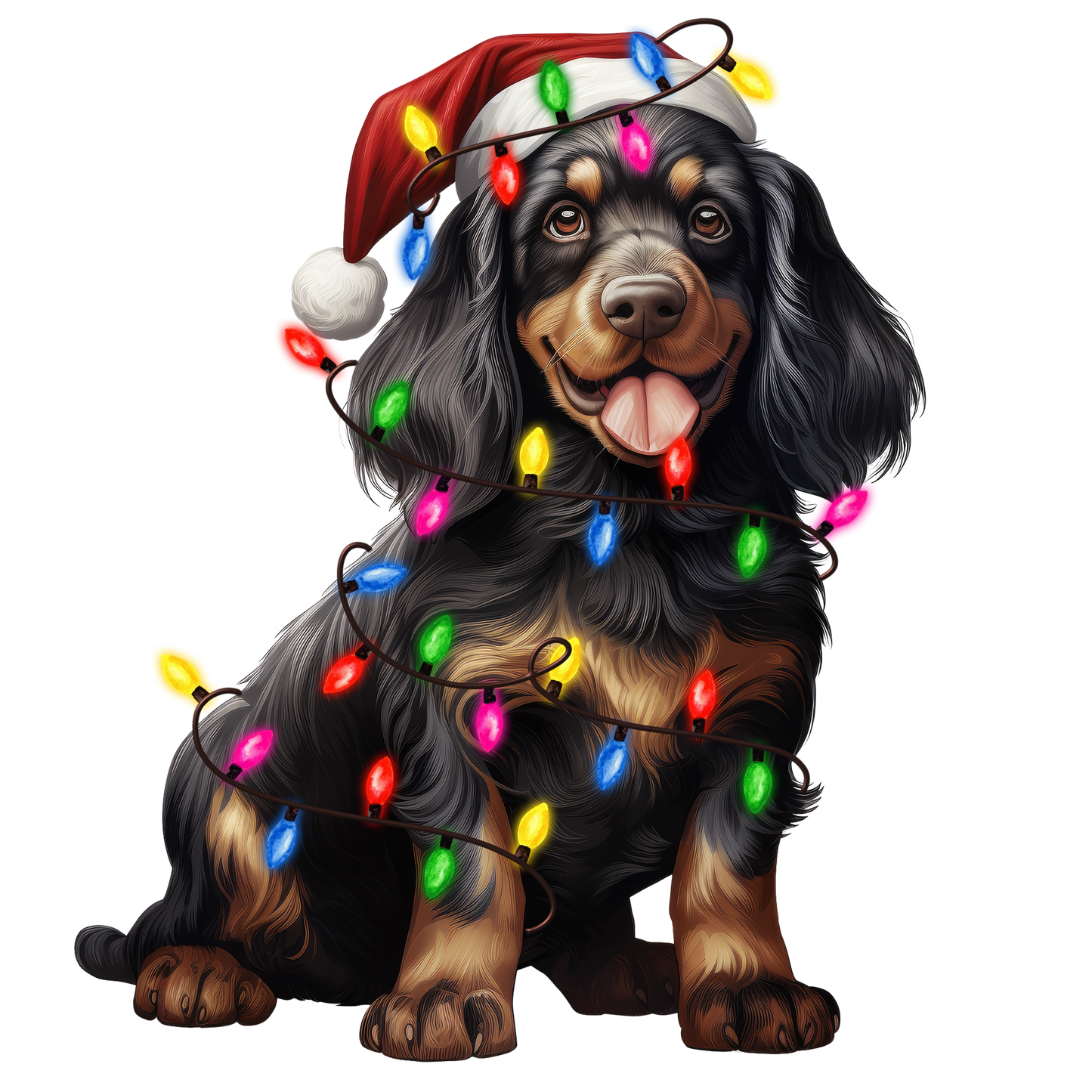 Bügelbilder Weihnachten niedliche Hunde - Magic Miracle Design