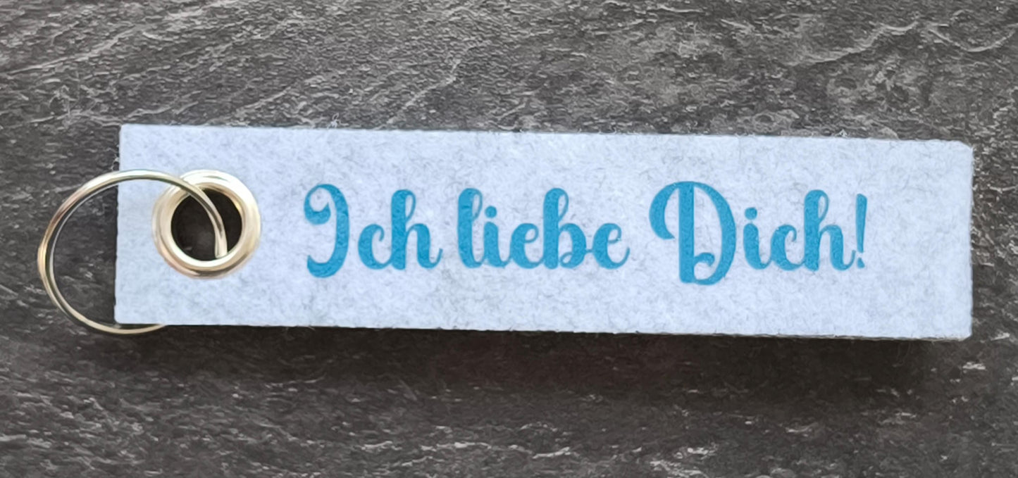Filz Schlüsselanhänger