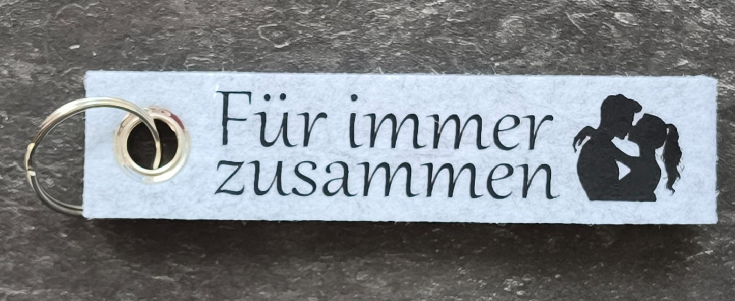 Filz Schlüsselanhänger