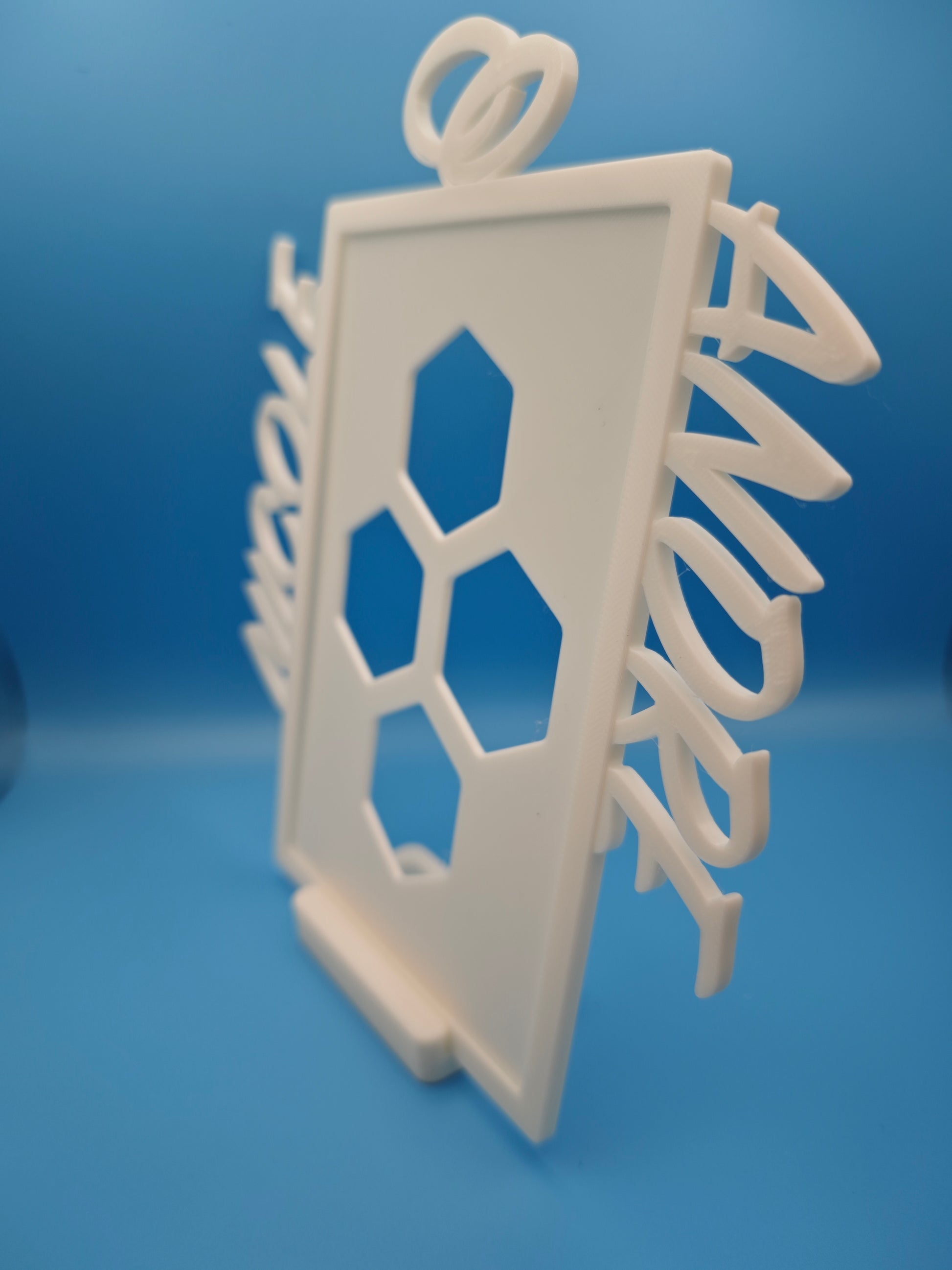 Personalisierter 3D Druck Bilderrahmen mit Namen & Symbolen