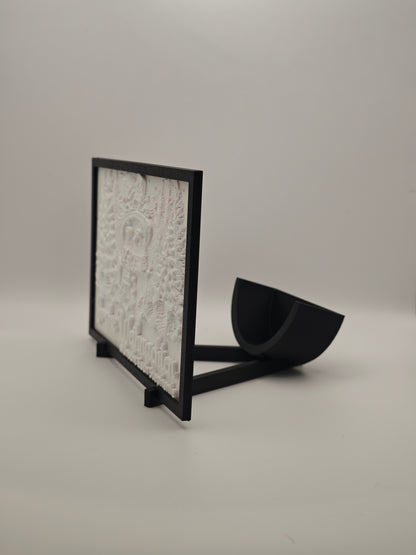 Personalisiertes Farbiges Lithophan Bild – 3D Druck Geschenk