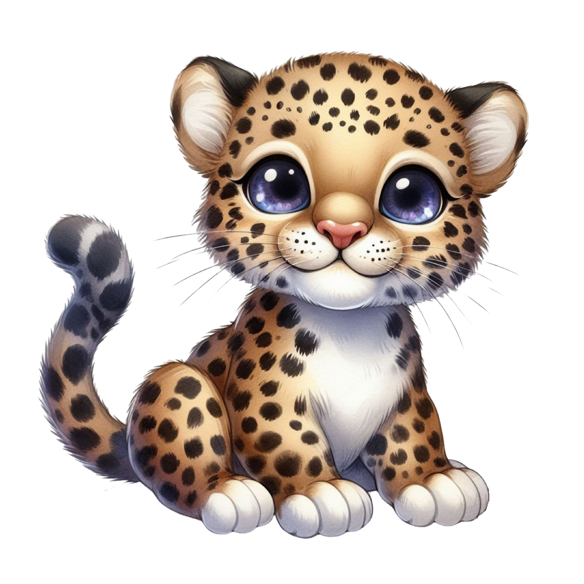 Bügelbild Baby Leopard | Leo