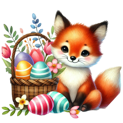 Bügelbild Ostern Fuchs Bild_10