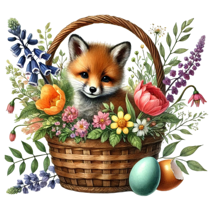 Bügelbild Ostern Fuchs Bild_6