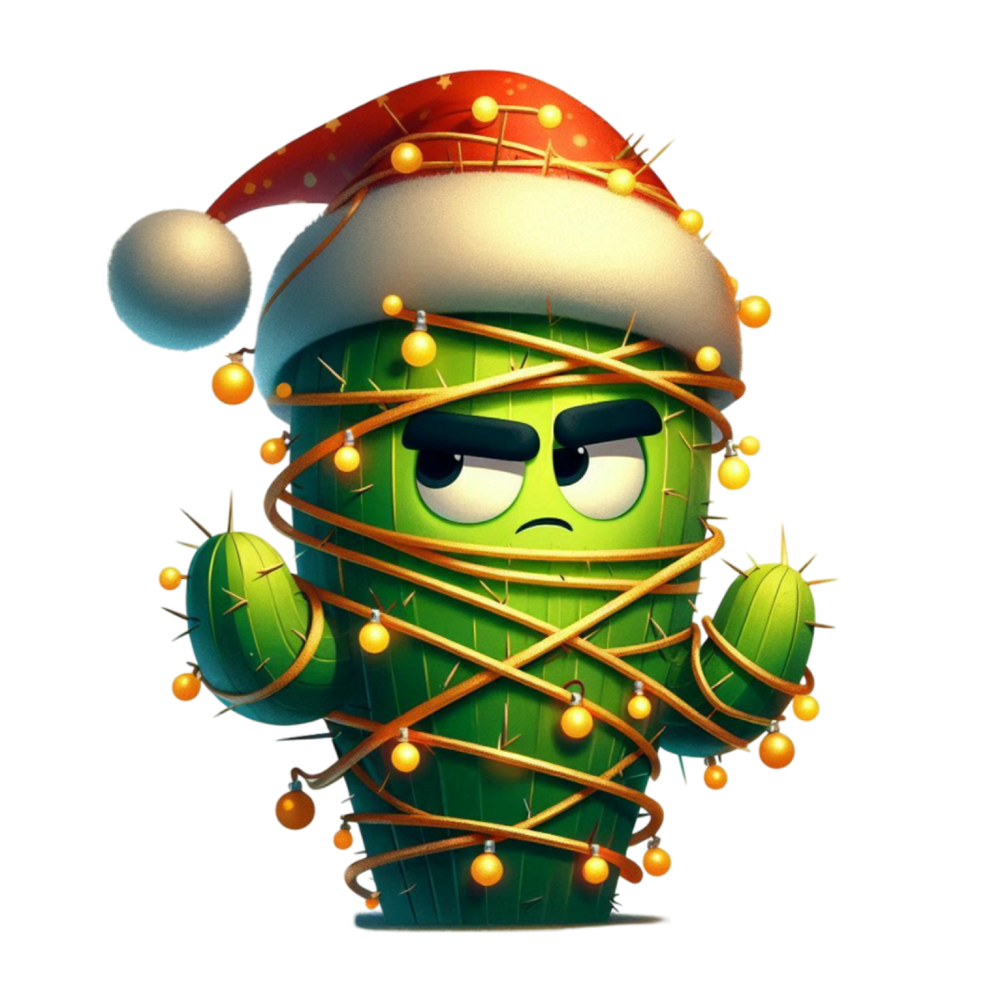 Bügelbild Weihnachten grummel Kaktus Bild_5