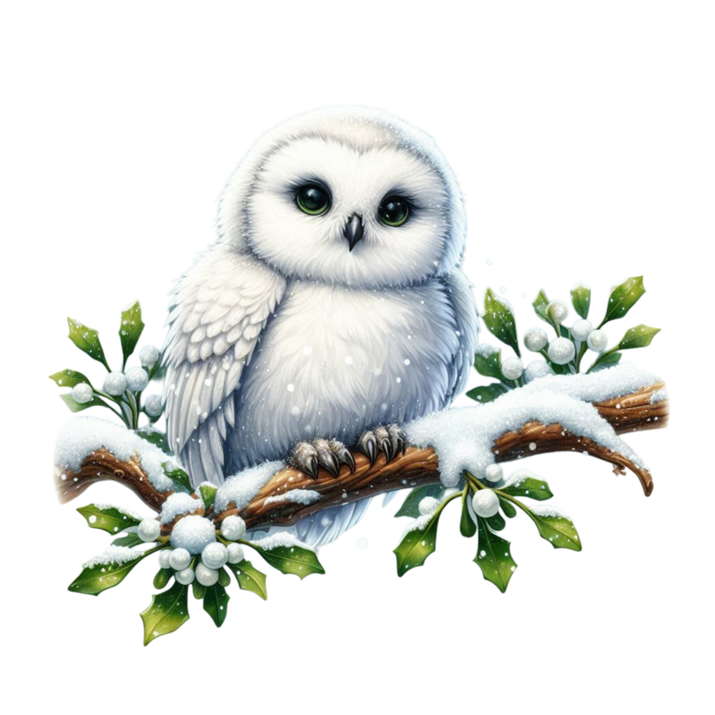 Bügelbilder Weihnachts - Eulen - Magic Miracle Design