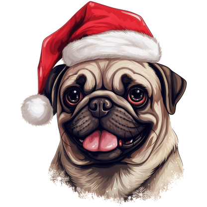 Bügelbilder Weihnachten Hunde Schäferhund|Mops|Viszla|Chihuahua - Magic Miracle Design