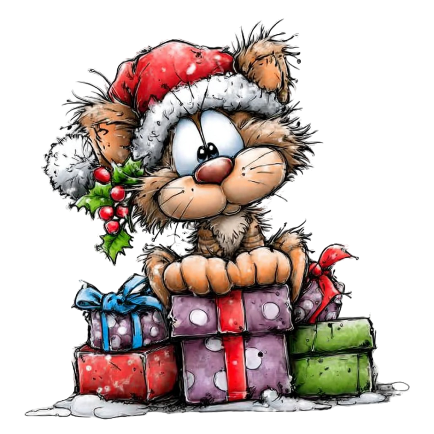 weihnachts Katze (Kopie) Bild_16