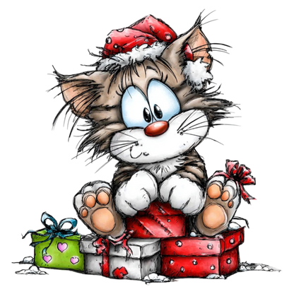 weihnachts Katze (Kopie) Bild_14