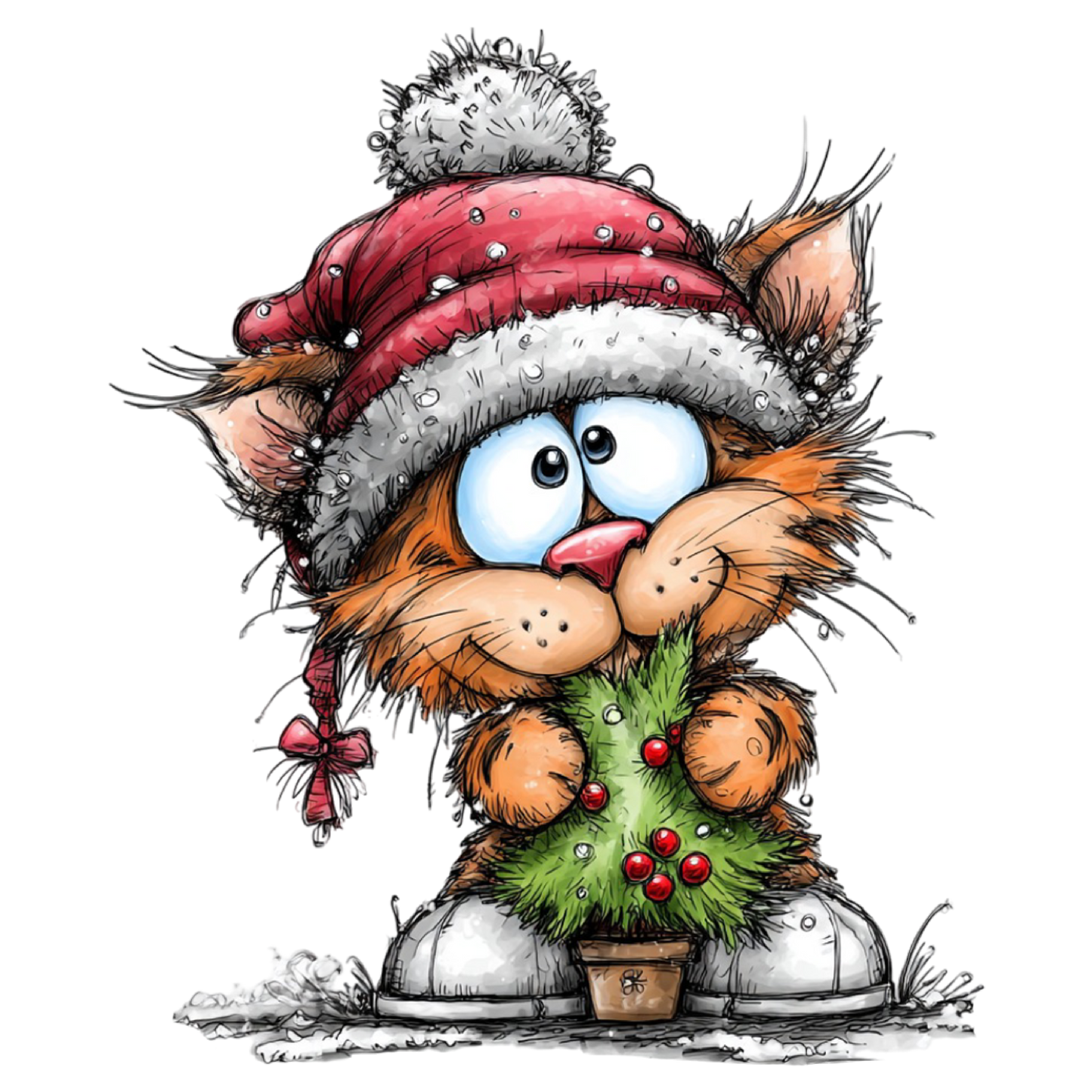 weihnachts Katze (Kopie) Bild_10