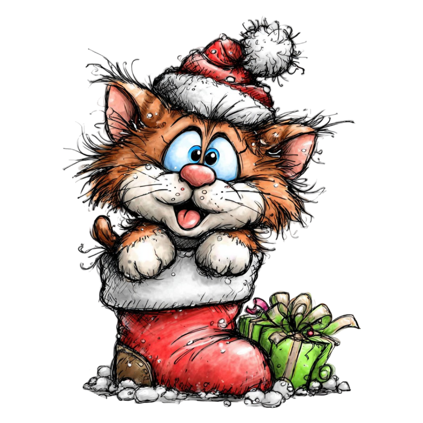 weihnachts Katze (Kopie) Bild_4