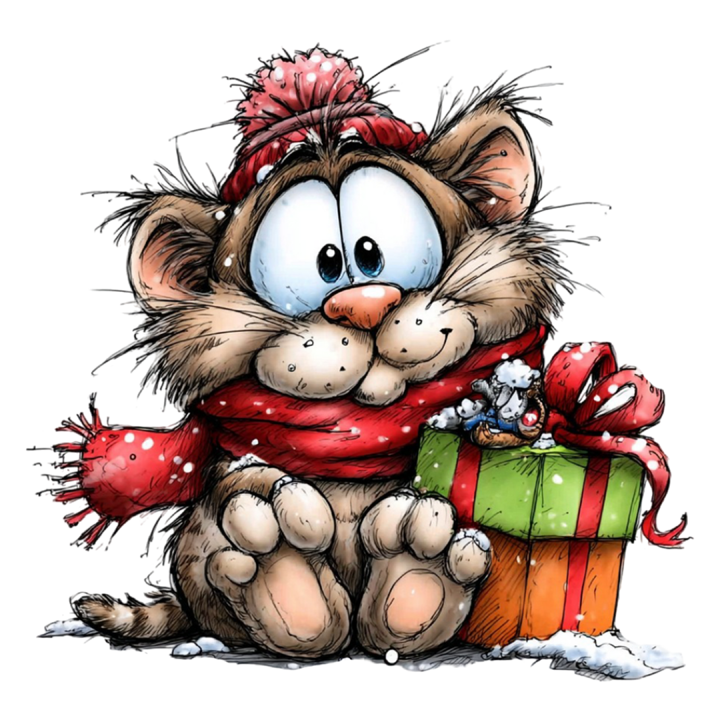 weihnachts Katze (Kopie) Bild_26