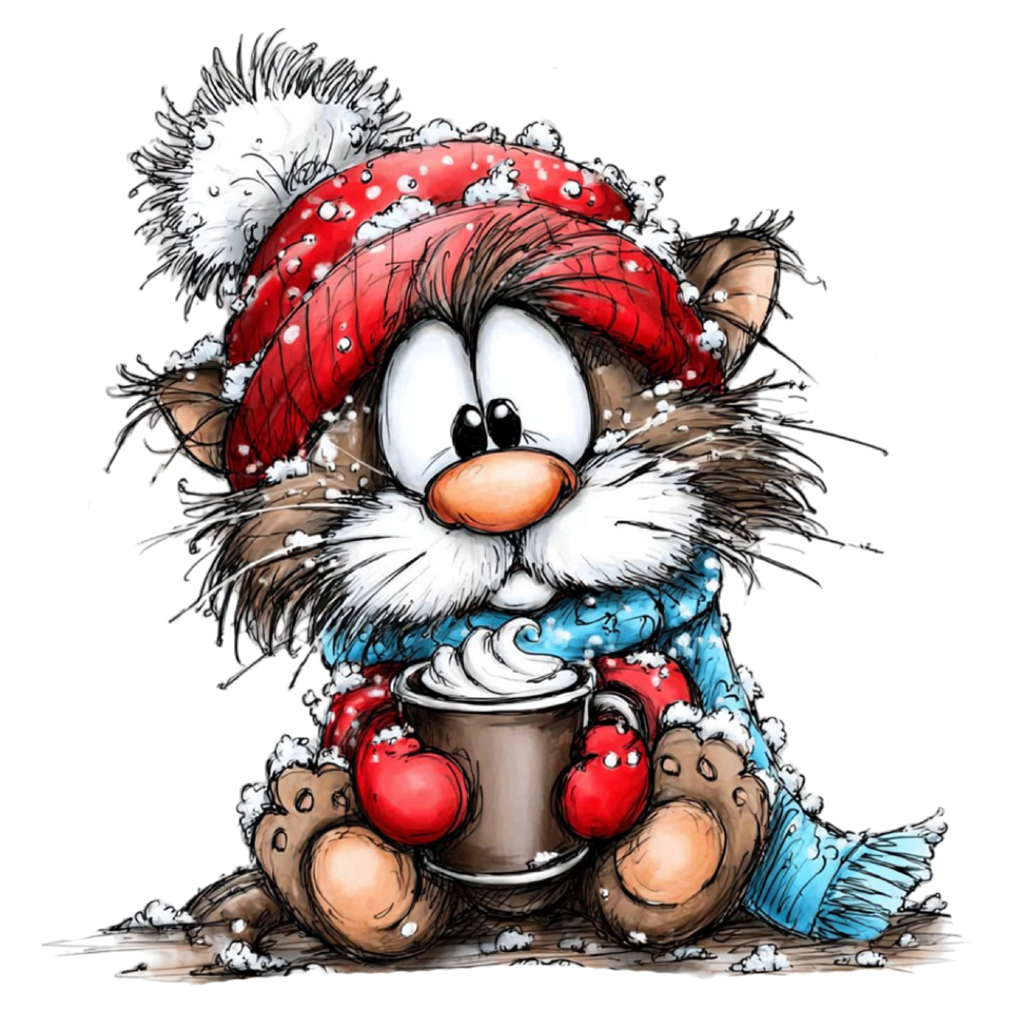 weihnachts Katze (Kopie) Bild_24