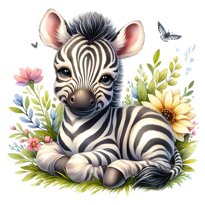 Bügelbild Baby Dschungeltiere - Magic Miracle Design