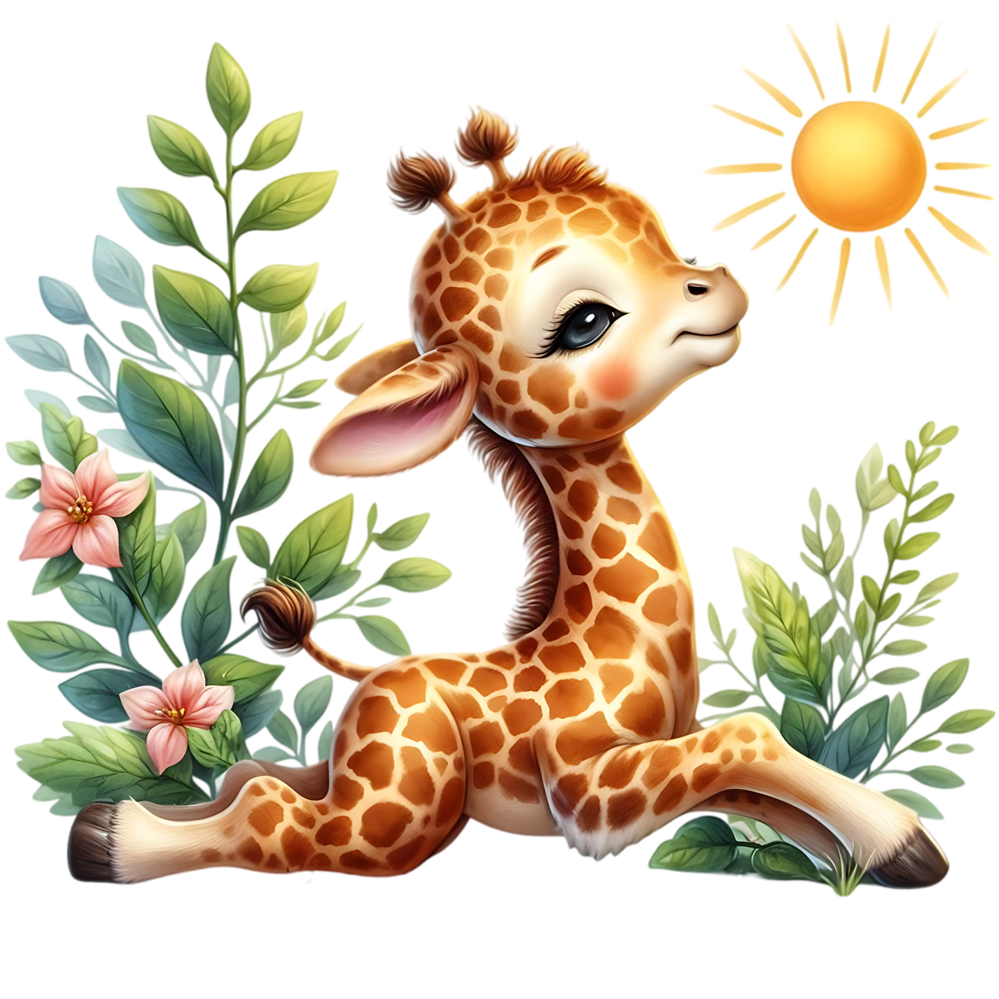 Bügelbild Baby Dschungeltiere - Magic Miracle Design