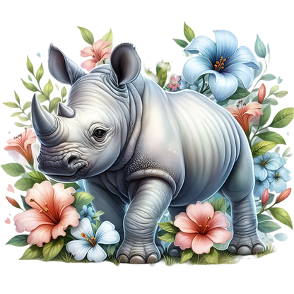 Bügelbild Baby Dschungeltiere - Magic Miracle Design