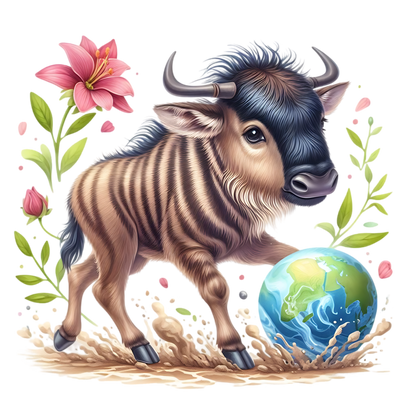 Bügelbild Baby Dschungeltiere - Magic Miracle Design