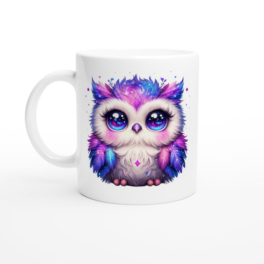 Keramiktasse Eule Pink Lila - Magic Miracle Design
