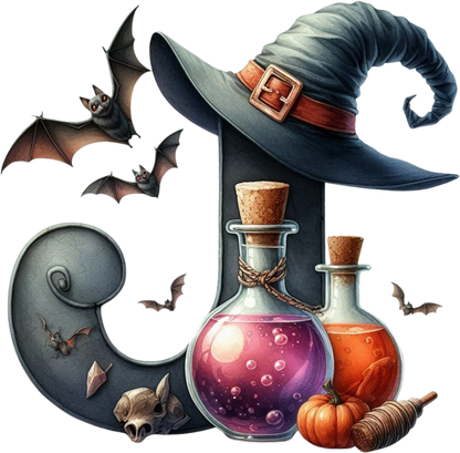 Halloween Bügelbild ABC für kleine Halloween Fans Bild_10