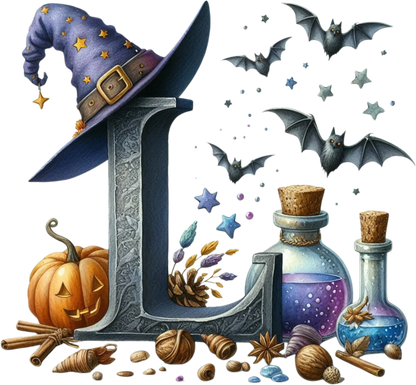 Halloween Bügelbild ABC für kleine Halloween Fans Bild_12