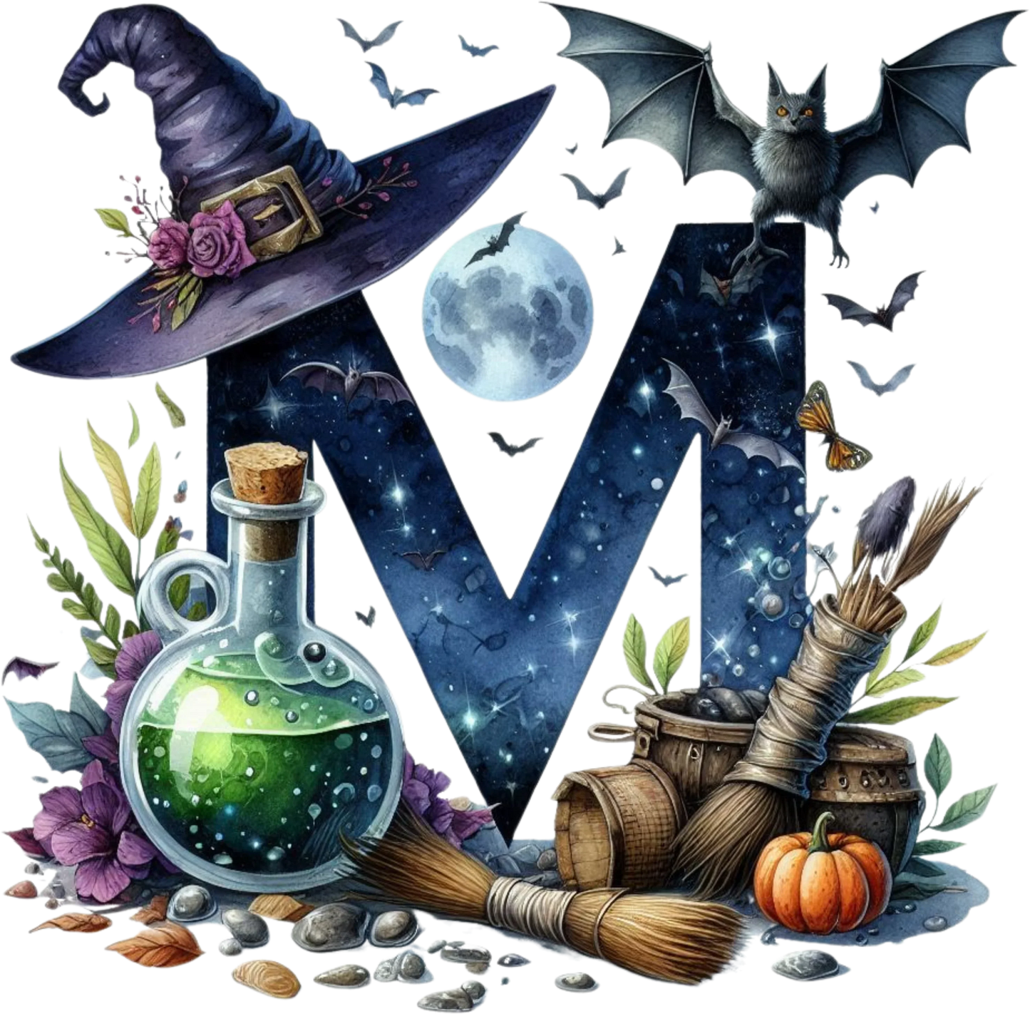 Halloween Bügelbild ABC für kleine Halloween Fans Bild_13