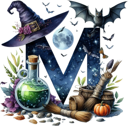 Halloween Bügelbild ABC für kleine Halloween Fans Bild_13