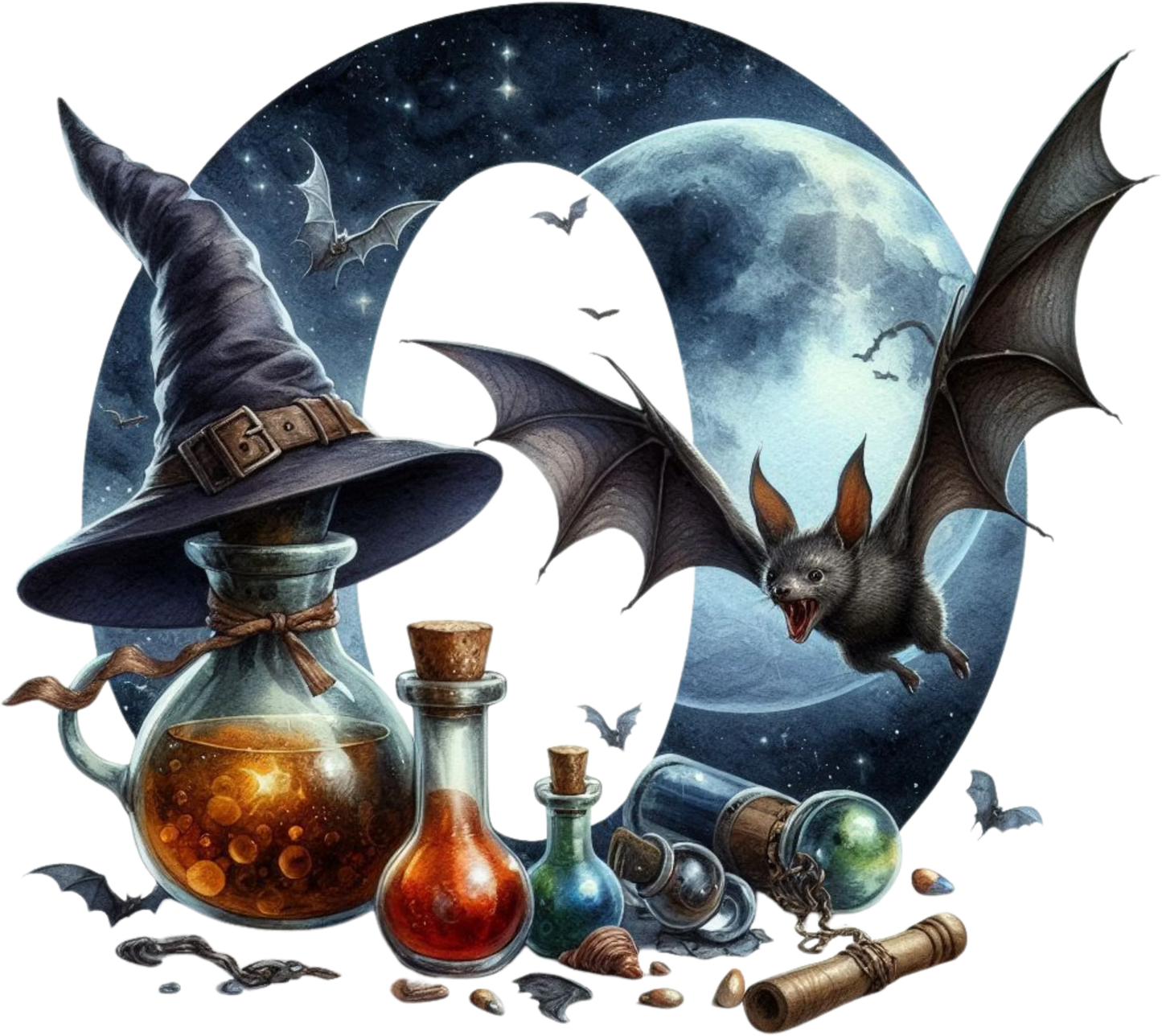 Halloween Bügelbild ABC für kleine Halloween Fans Bild_15