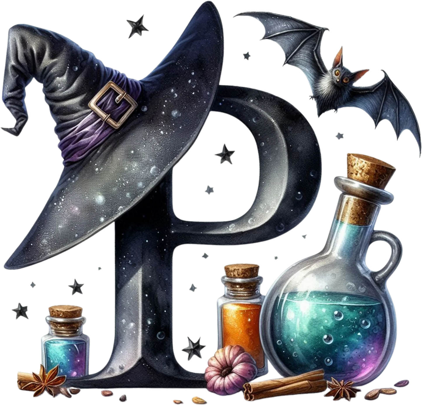 Halloween Bügelbild ABC für kleine Halloween Fans Bild_16