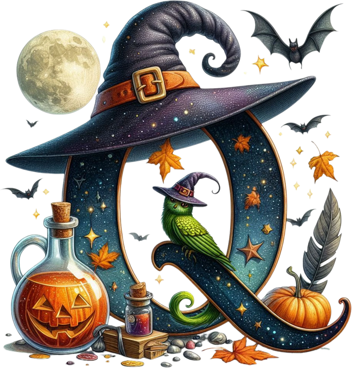 Halloween Bügelbild ABC für kleine Halloween Fans Bild_17