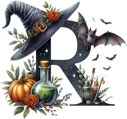 Halloween Bügelbild ABC für kleine Halloween Fans Bild_18