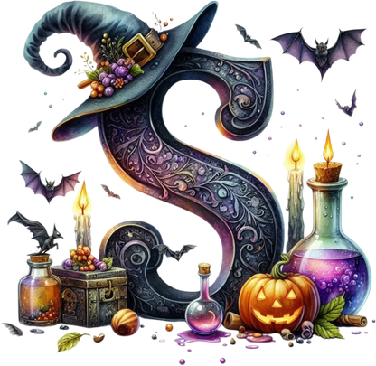 Halloween Bügelbild ABC für kleine Halloween Fans Bild_19