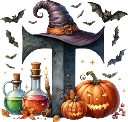 Halloween Bügelbild ABC für kleine Halloween Fans Bild_20