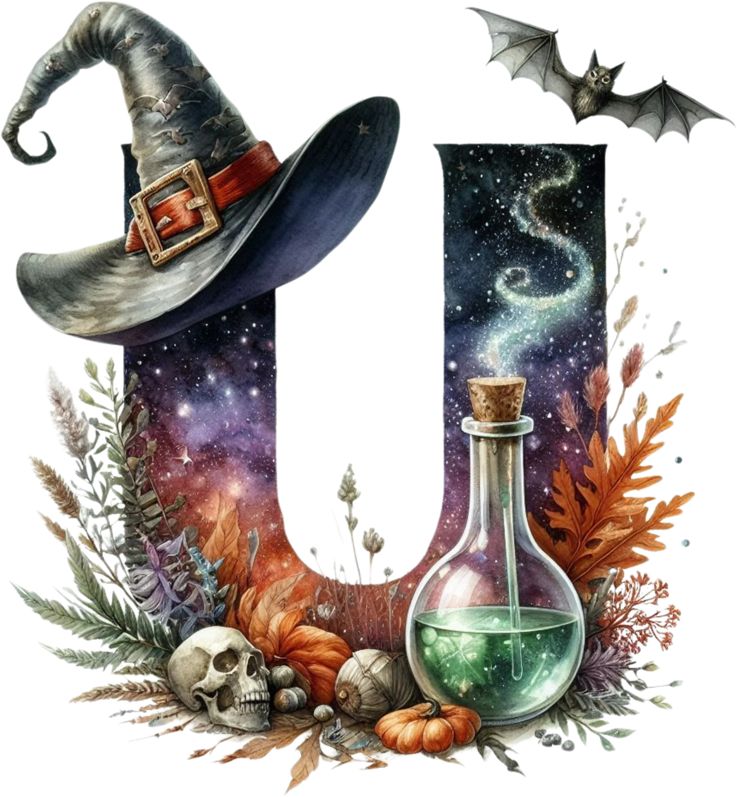 Halloween Bügelbild ABC für kleine Halloween Fans Bild_21