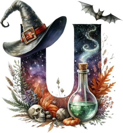 Halloween Bügelbild ABC für kleine Halloween Fans Bild_21